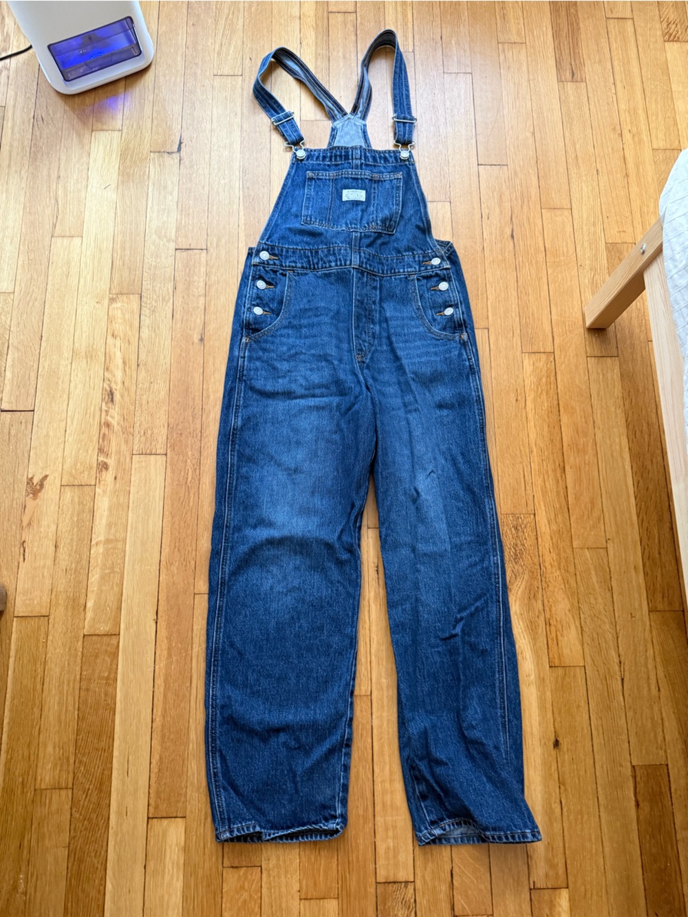 Levi's Indigo Blue Denim Overalls